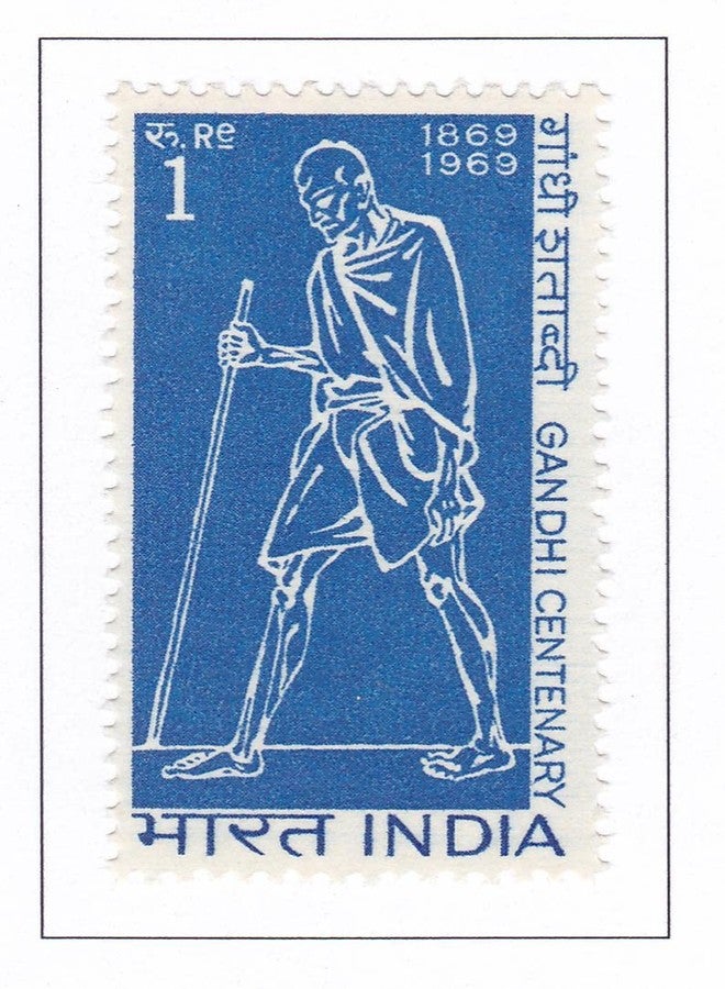 Phila495 1969 Mahatma Gandhi on The Dandi March 1Re MNH